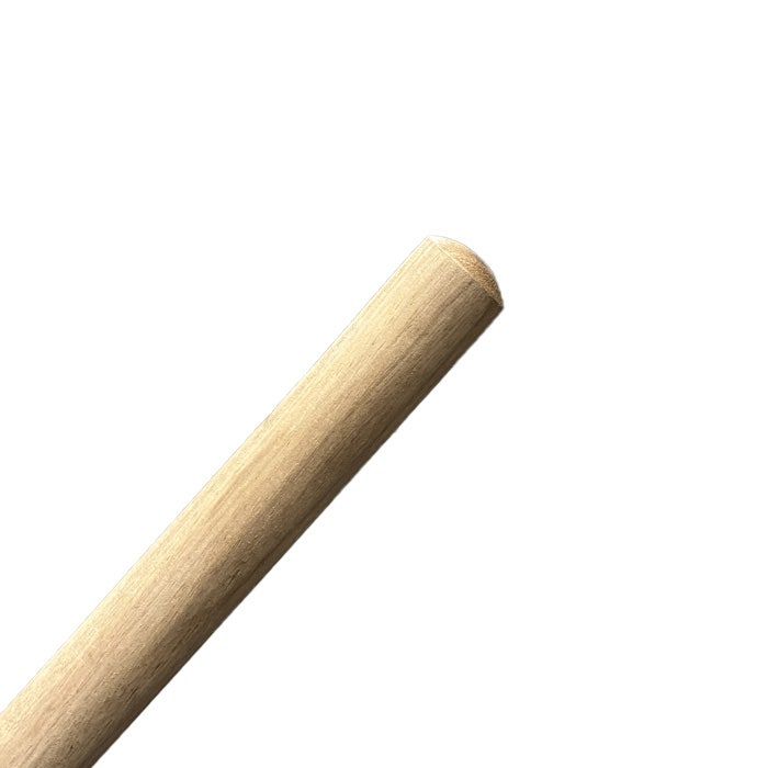 Houten bezemsteel ongelakt Ø23,5mm x L150 cm (8712448160087)
