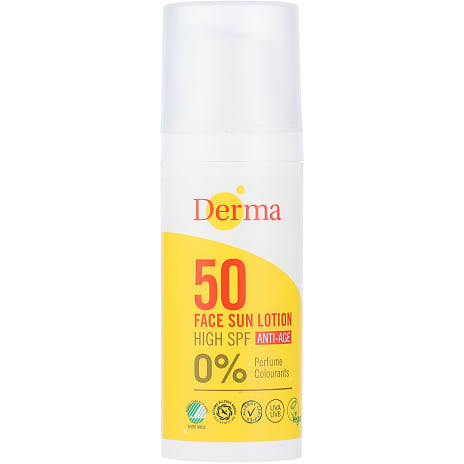 Solcreme ansigt solfaktor 50