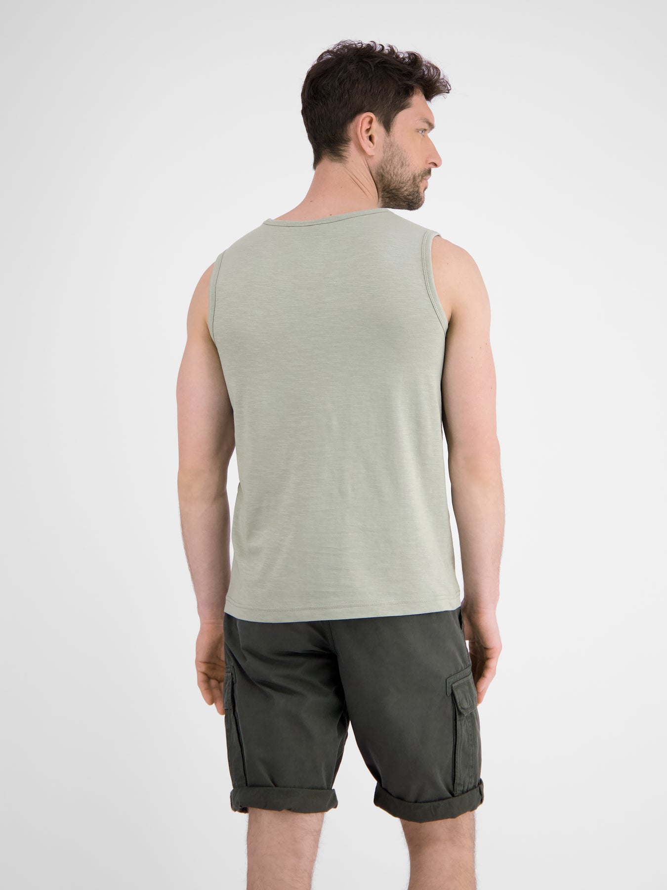 Herren Tanktop mit Brustprint