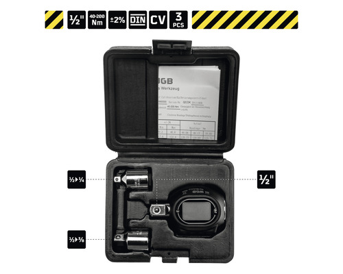 WGB digitale momentadapter inclusief 2 dopsleuteladapters