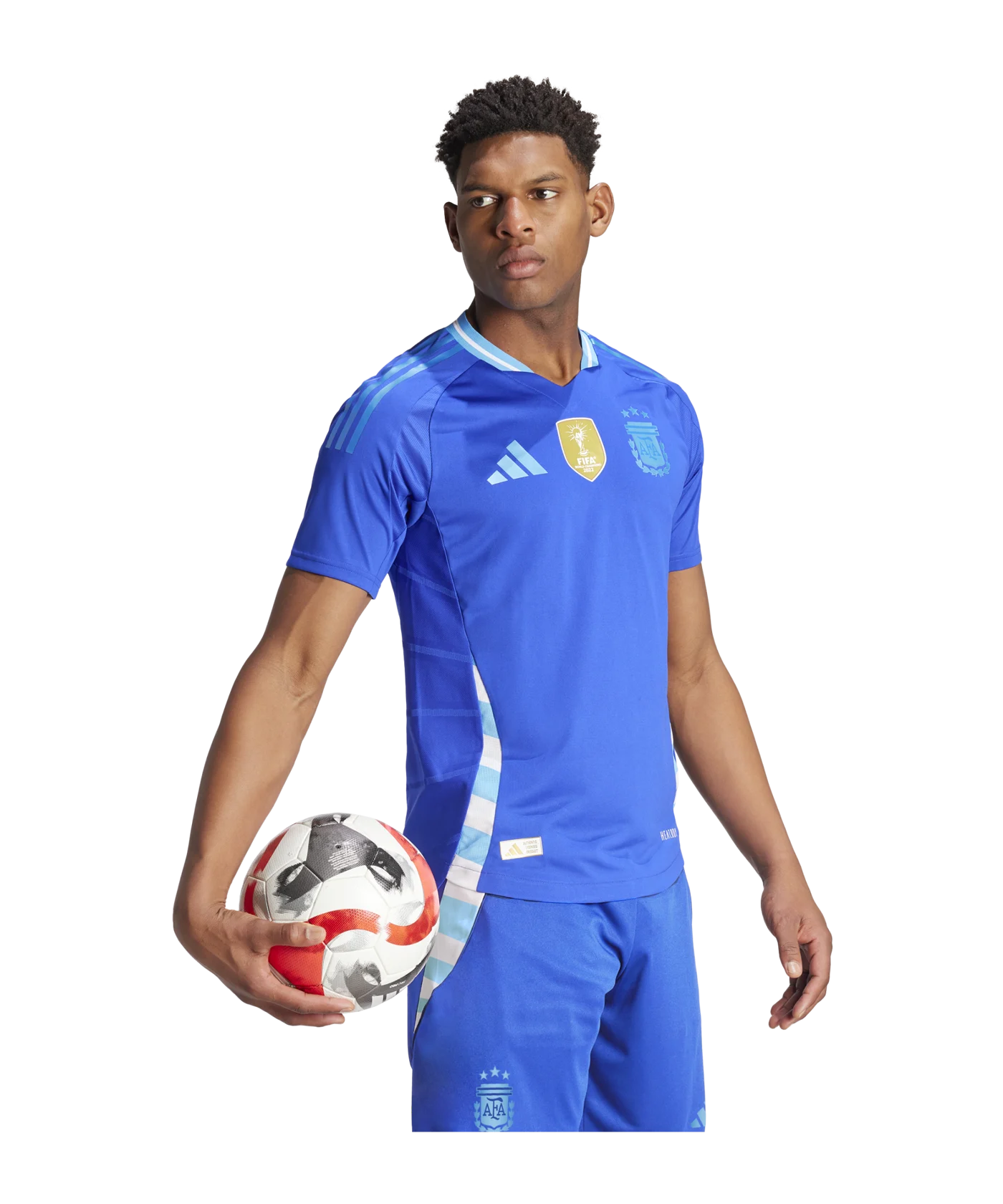 adidas Argentinien Auth. Trikot Away Copa America 2024 Blau