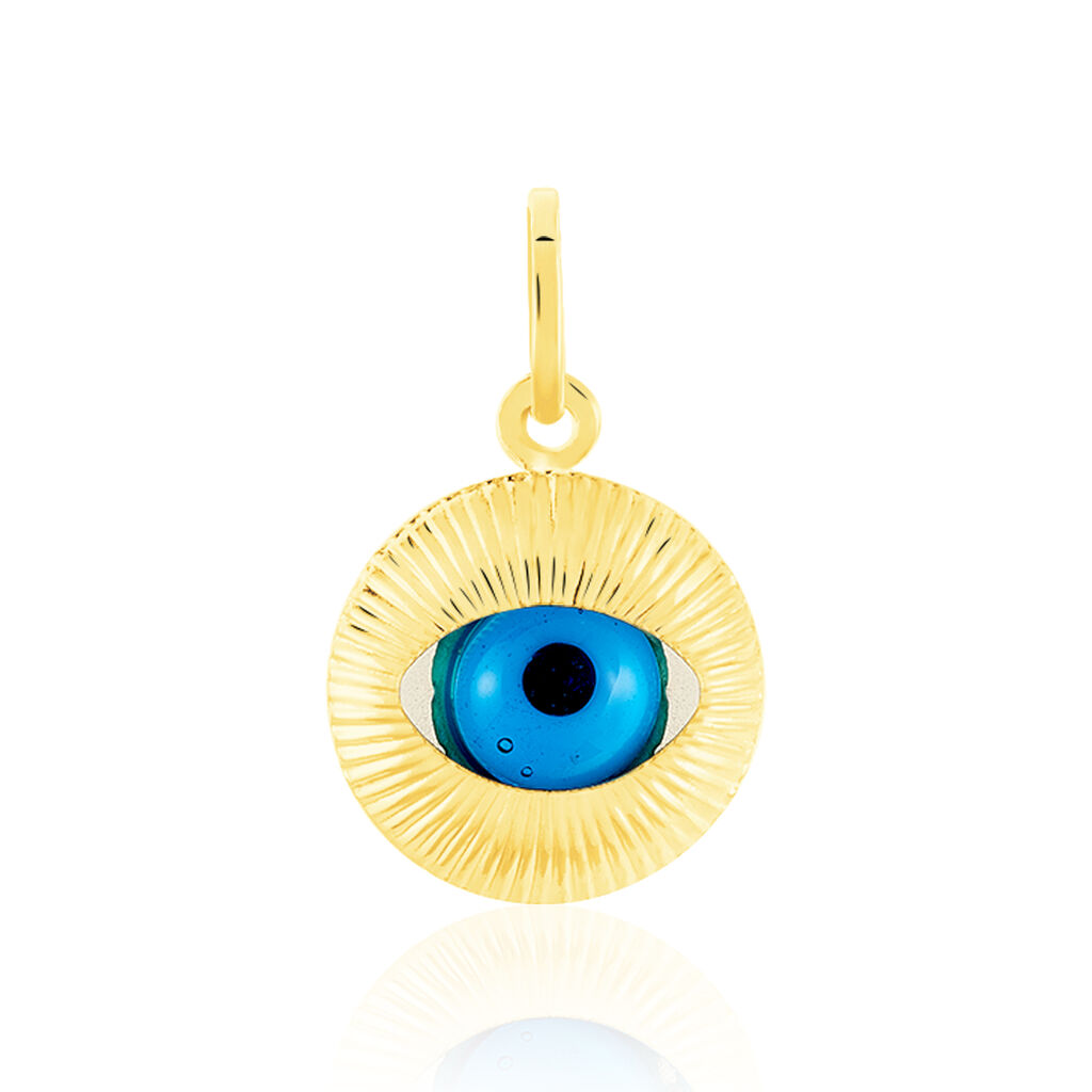 Pendentif Ivannie Oeil Or Jaune