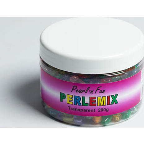 Pearl'n Fun perlemix transparent bøtte