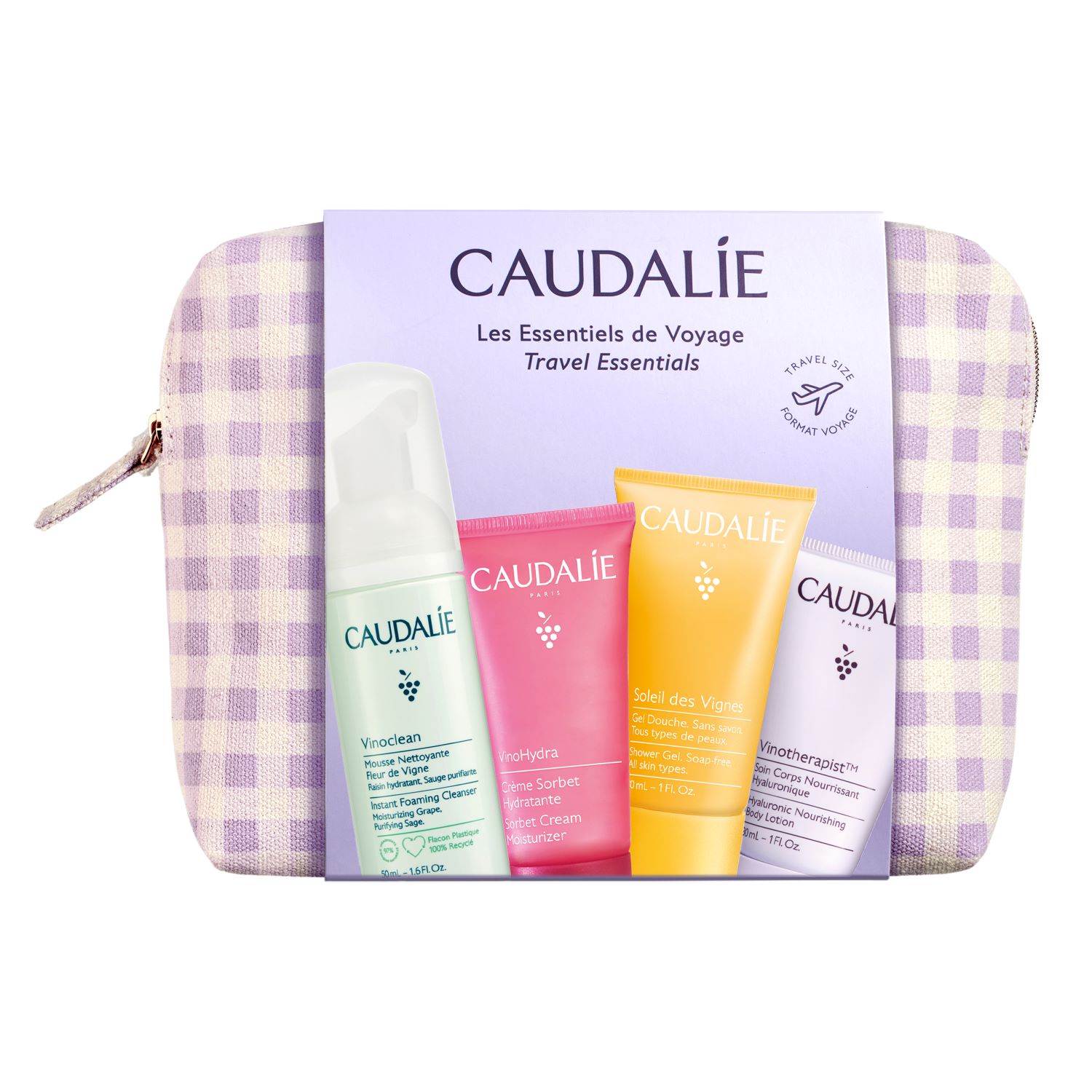 CAUDALIE Trousse été 2025<br>4 Stück