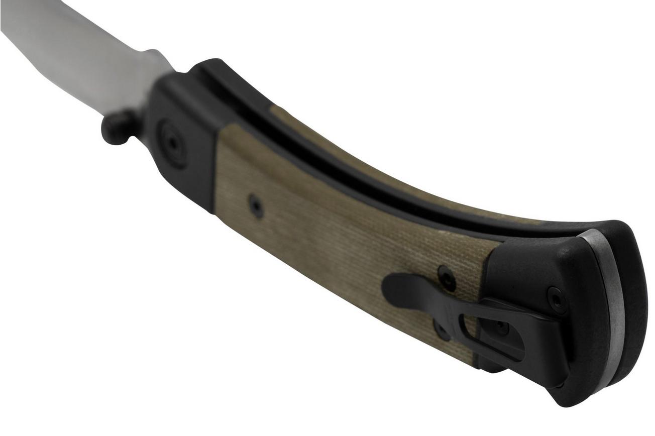 Buck 110 Hunter Sport Pro 0110GRS5 Satin BOS S30V, Green Micarta, zakmes