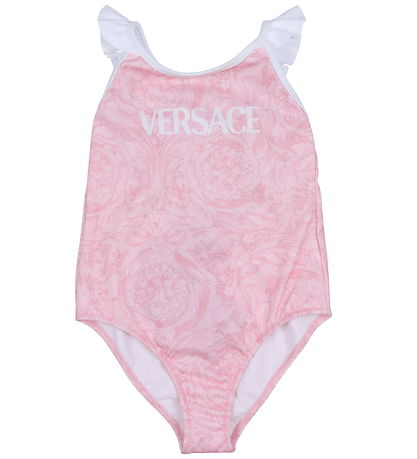 Versace Bådedragt - Rosa/Hvid m. Print