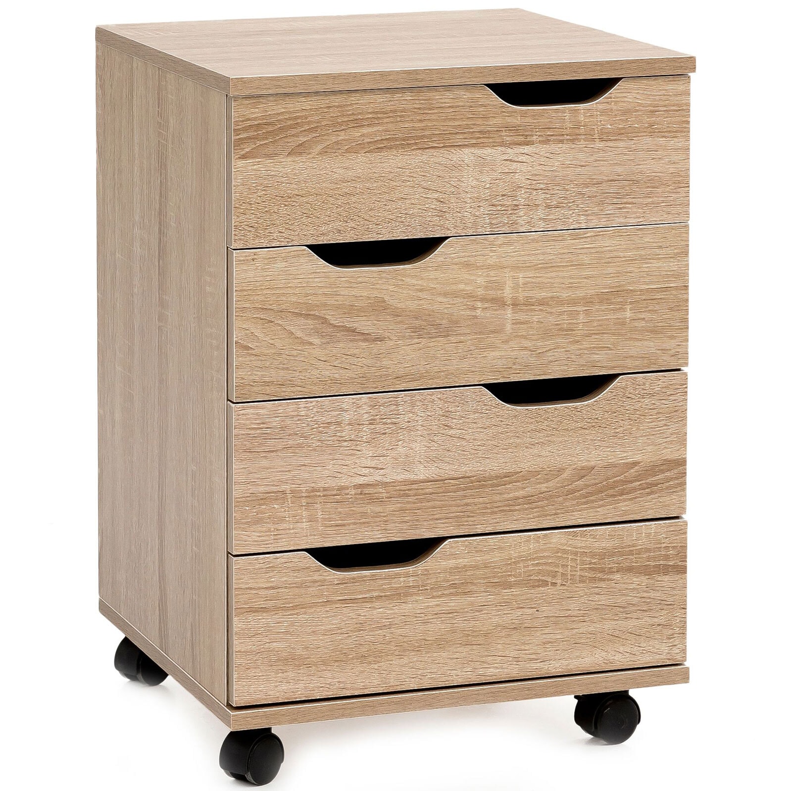 Rollcontainer Tintane Eiche Sonoma 4-zügig