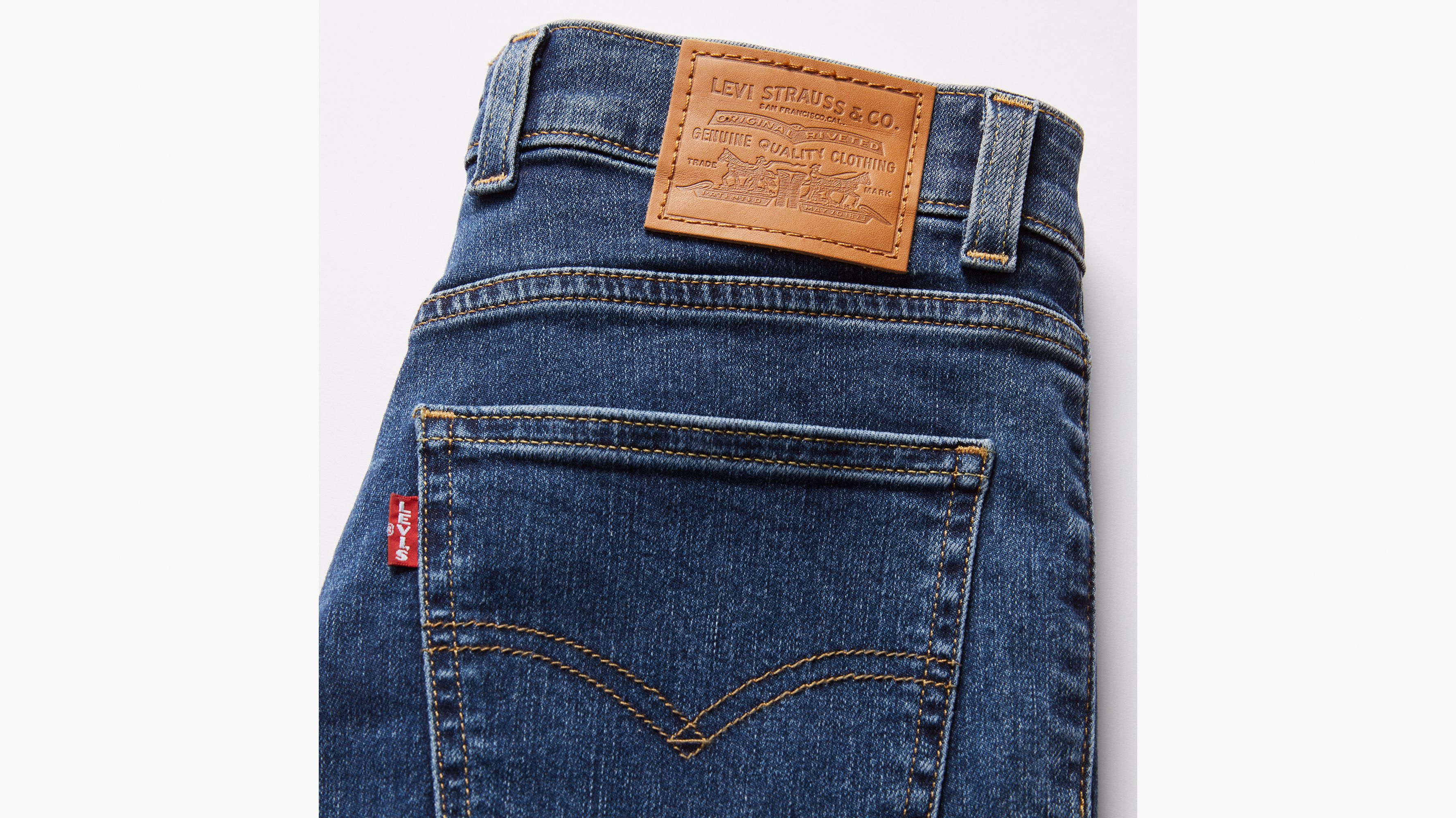 Jean 724™ taille haute coupe ajustée - Stage Fright - Bleu