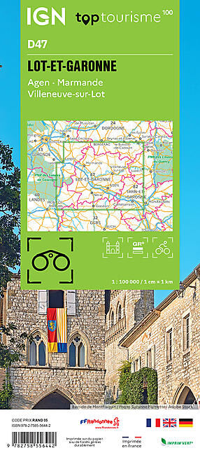 IGN - LOT-ET-GARONNE D47 TOP TOURISME 100 IGN