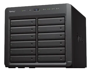 Synology Disk Station DS2422  - NAS-server - 12 bays - SATA 3Gb/s - RAID 0, 1, 5, 6, 10, JBOD - RAM 4 GB - Gigabit Ethernet - iSCSI support