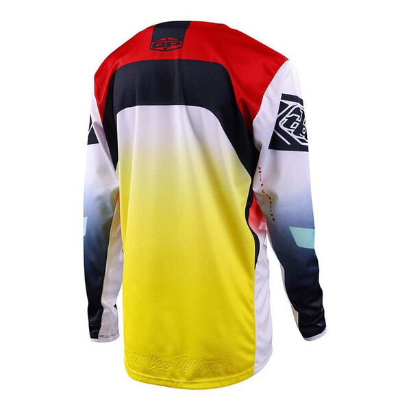Troy Lee Designs - Maillot enfant GP Arc Youth Rouge / Blanc / Jaune