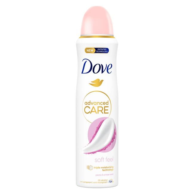 Dove Soft Feel Anti-Transpirant Deodorant Spray 150 ML