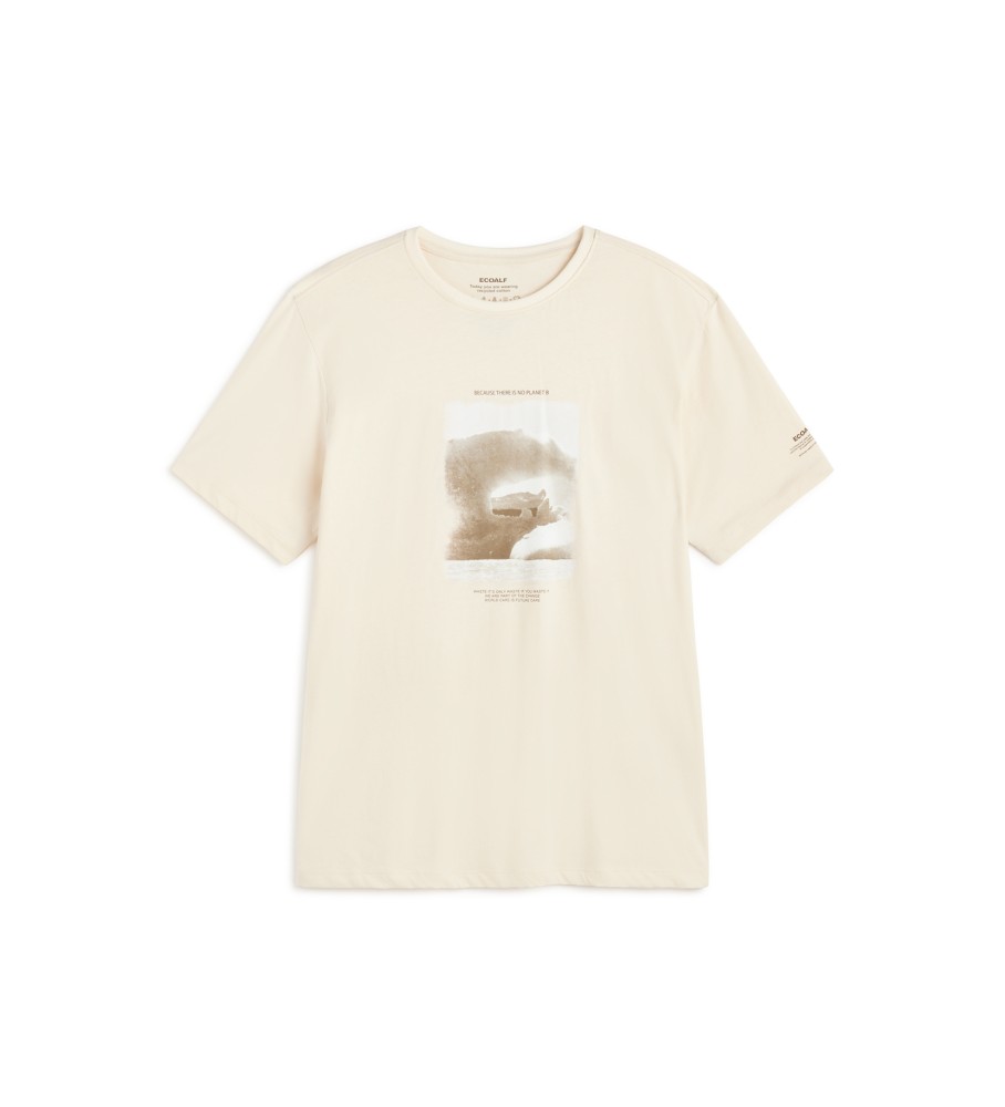 Camiseta bege ECOALF Zim