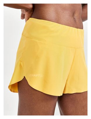 Short Splité Femme Craft Pro Hypervent Orange