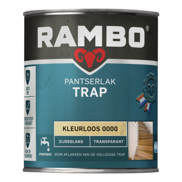 Rambo Pantserlak trap zijdeglans transparant kleurloos 750 ml