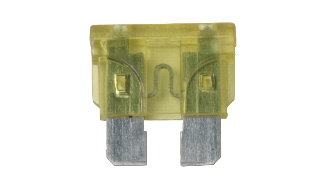 Fladsikringer 20A - 5 stk.