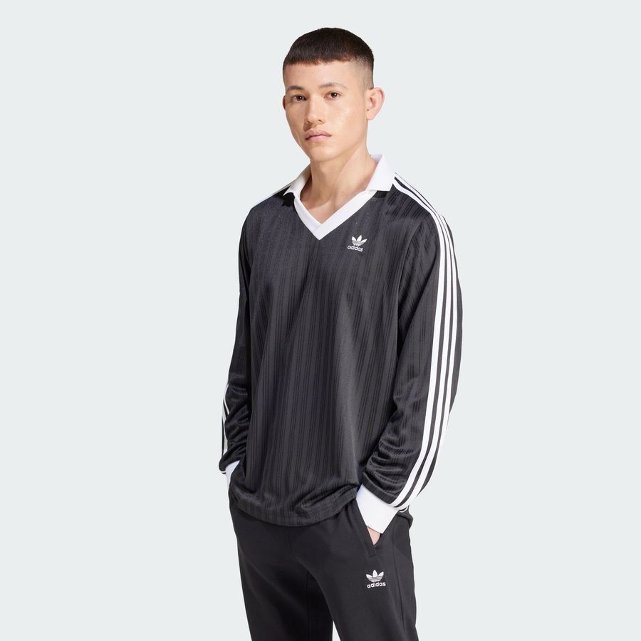 Adidas Original T-shirt manches longues Adicolor Piqué Football