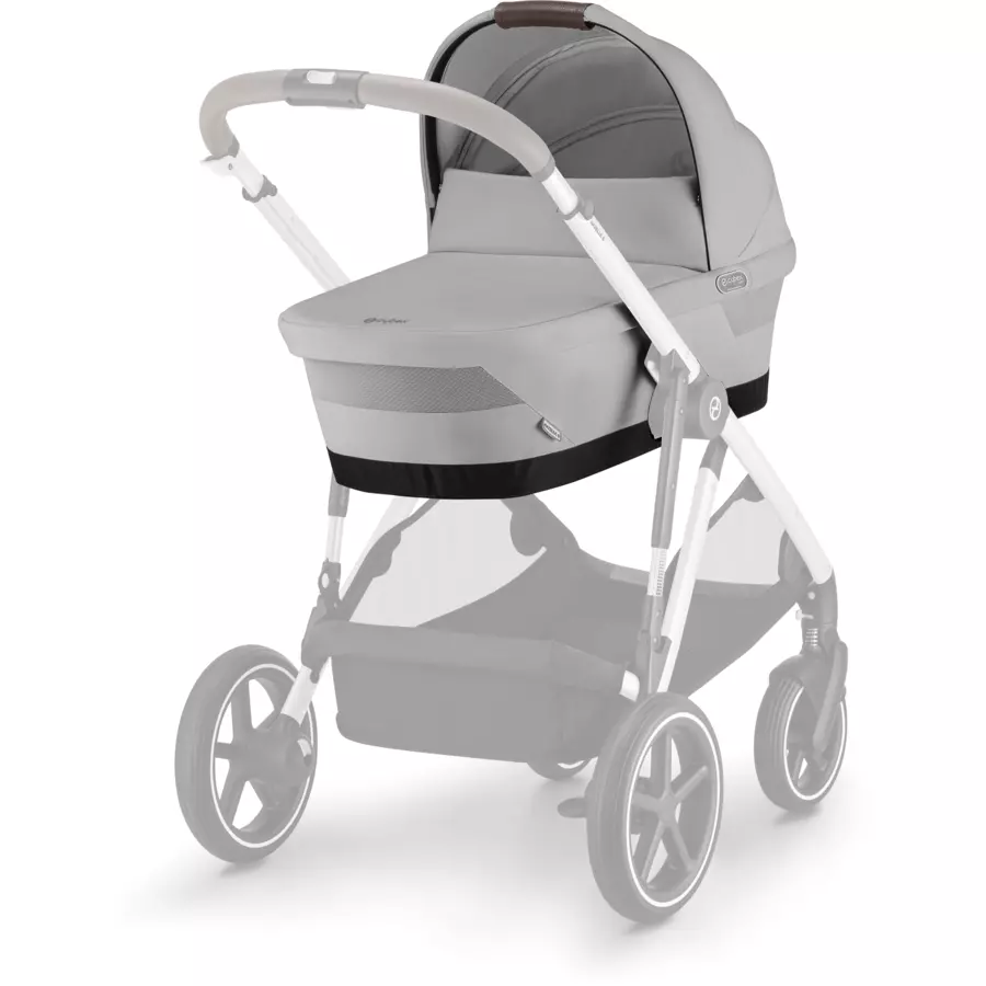 cybex GOLD Kinderwagenaufsatz Gazelle S Cot Lava Grey