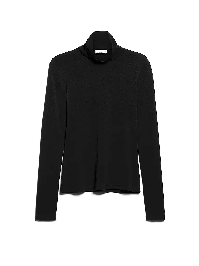 ARMEDANGELS Rollkragenshirt GRAZILIAA schwarz