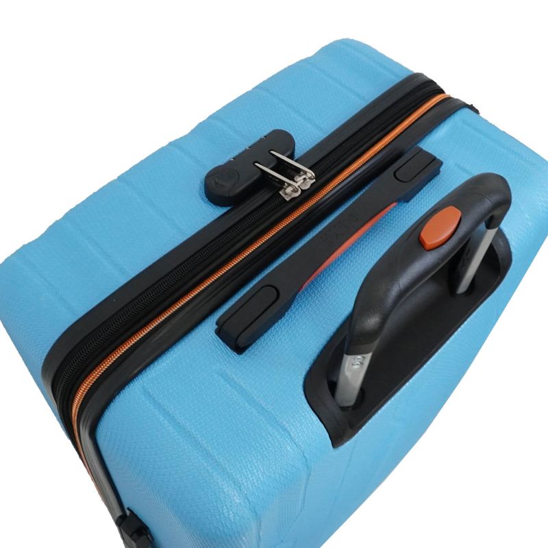 Lot de 3 valises rigides 330 Extensibles 55, 66 et 76 cm Bleu