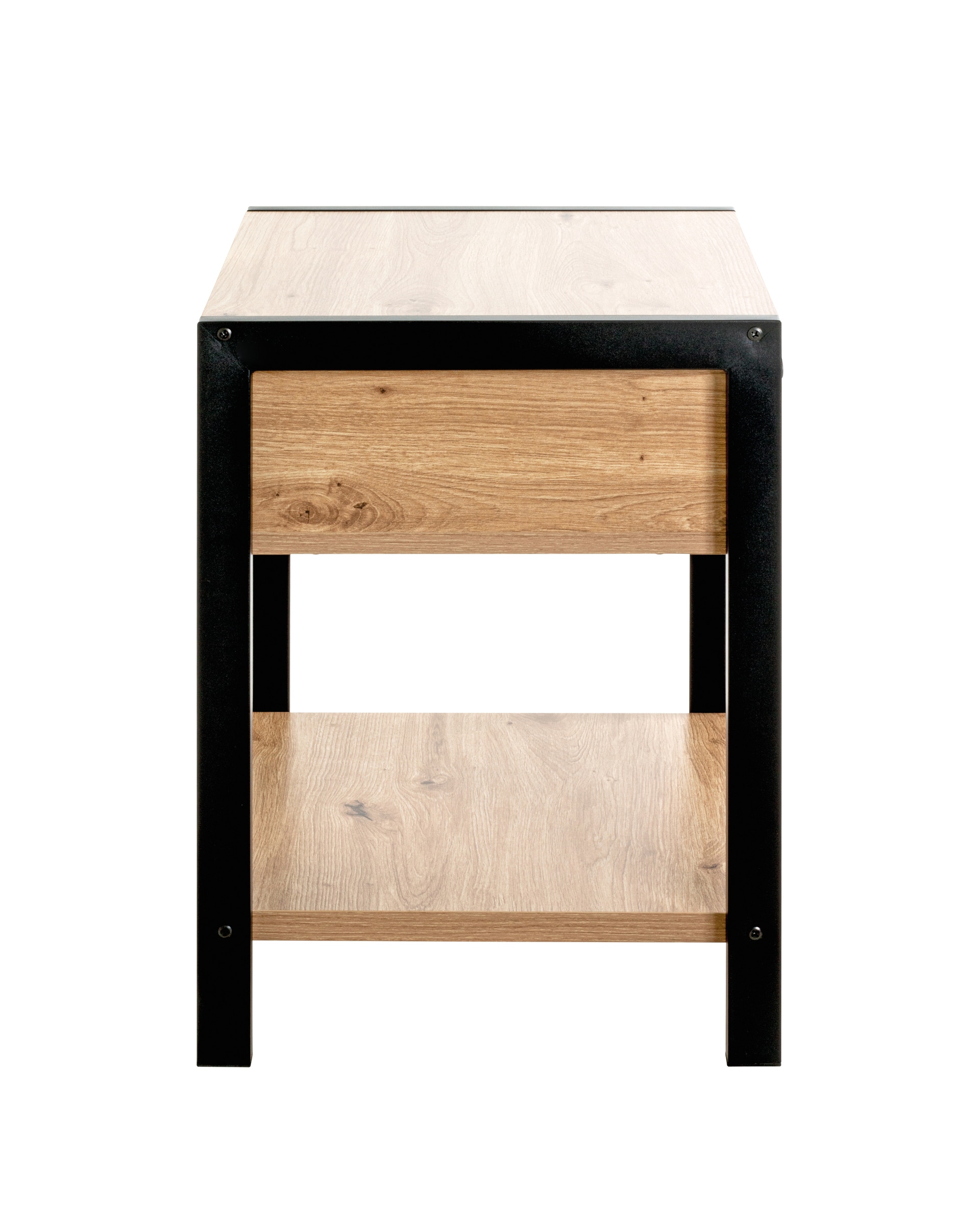 Konsole 48 x 43 cm braun/schwarz