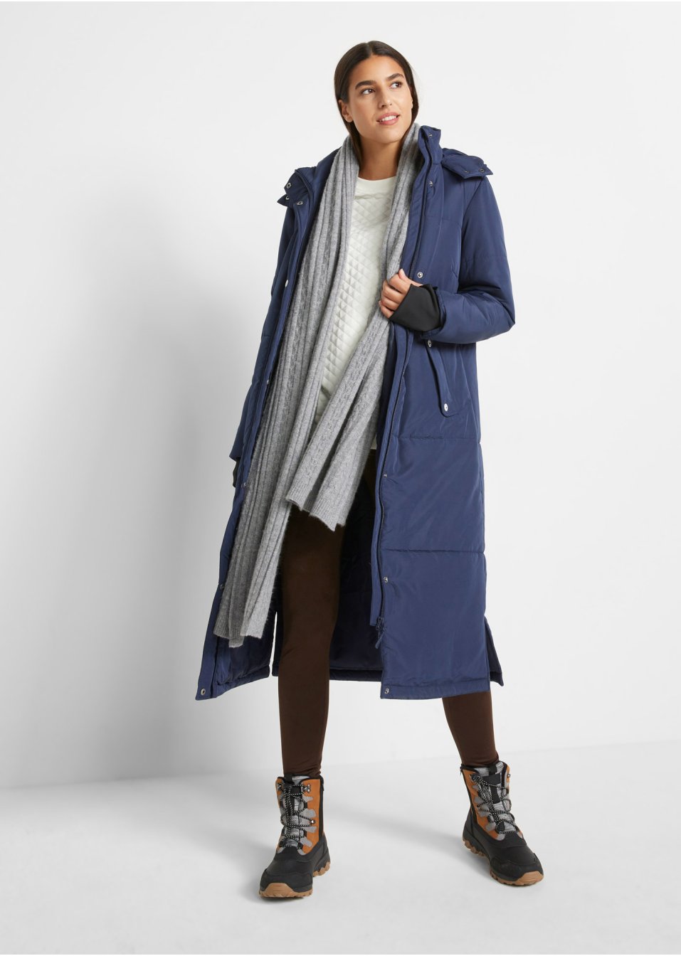Manteau matelassé fonctionnel avec technologie isolante thermique