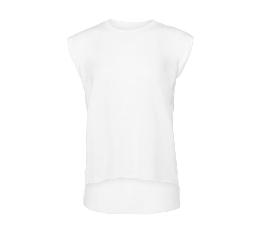 Bella Canvas BE8804 - T-shirt femme manches roulées