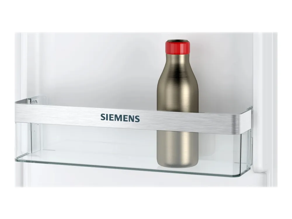 Siemens iQ300 KI87VVSE0 - Køleskab/fryser - bund-fryser - til indbygning - niche - bredde: 56 cm - dybde: 55 cm - højde: 177.5 cm - 270 liter - Klasse E - Glidehængsel