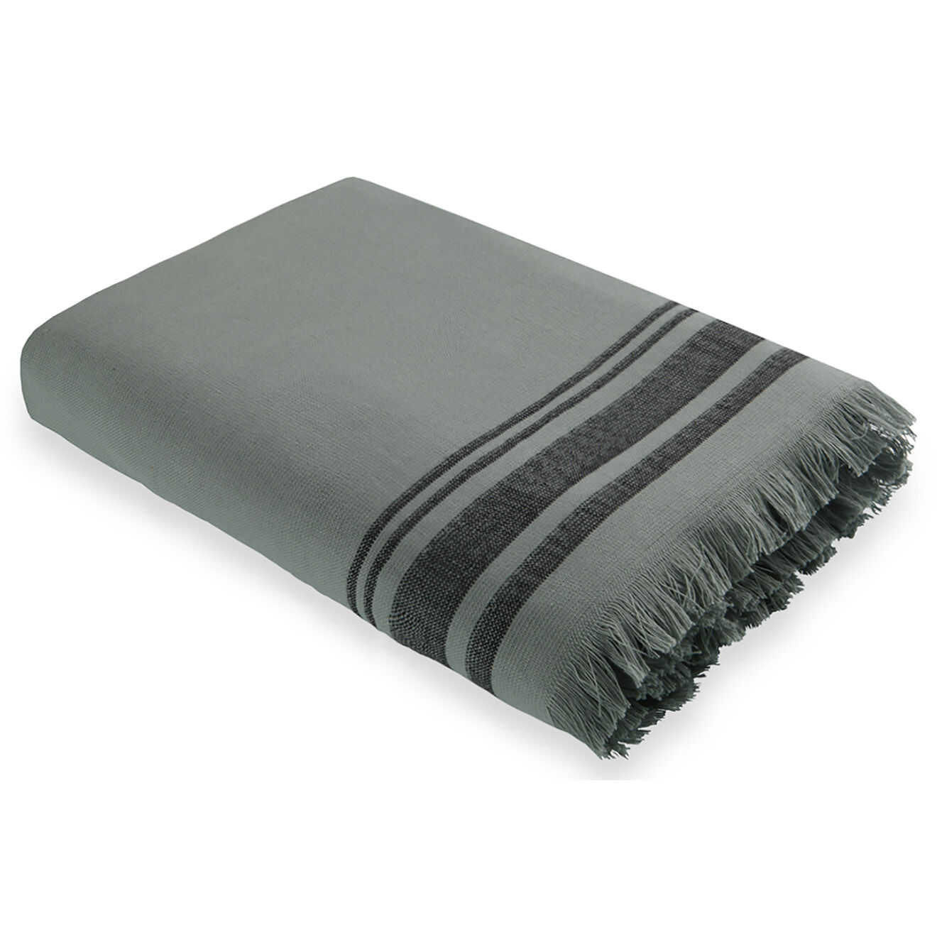 Febronie Fouta éponge Faro vert - 180x200 cm