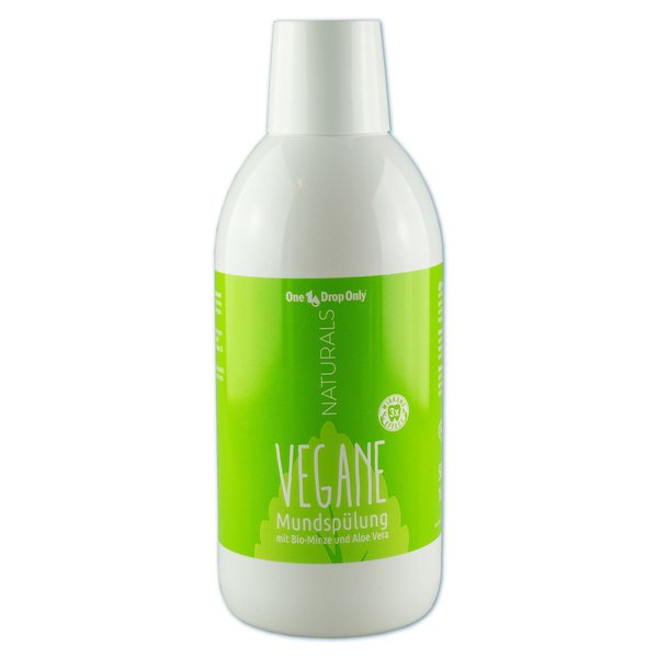 One Drop Only NATURALS vegane Mundspülung ohne Alkohol (500 ml)