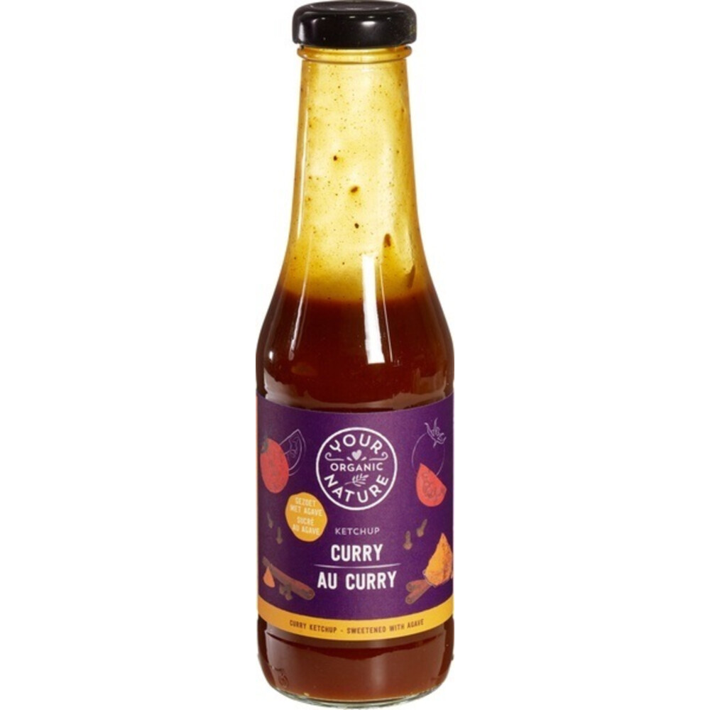 6x Your Organic Nature Curry Ketchup Biologisch500 gr