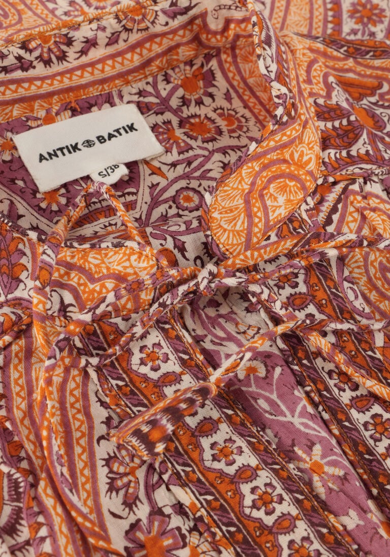 ANTIK BATIK oranje antik batik blouse tajar blouse