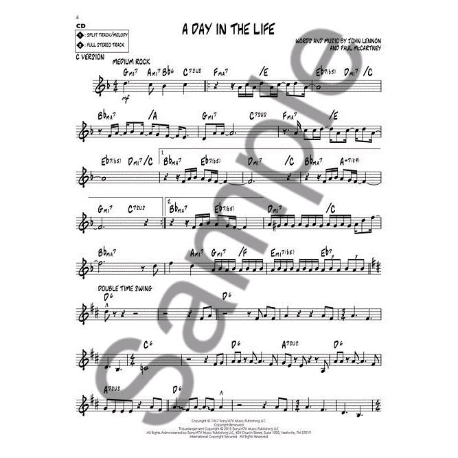 Hal Leonard - Jazz Play-Along Volume 189: John Lennon