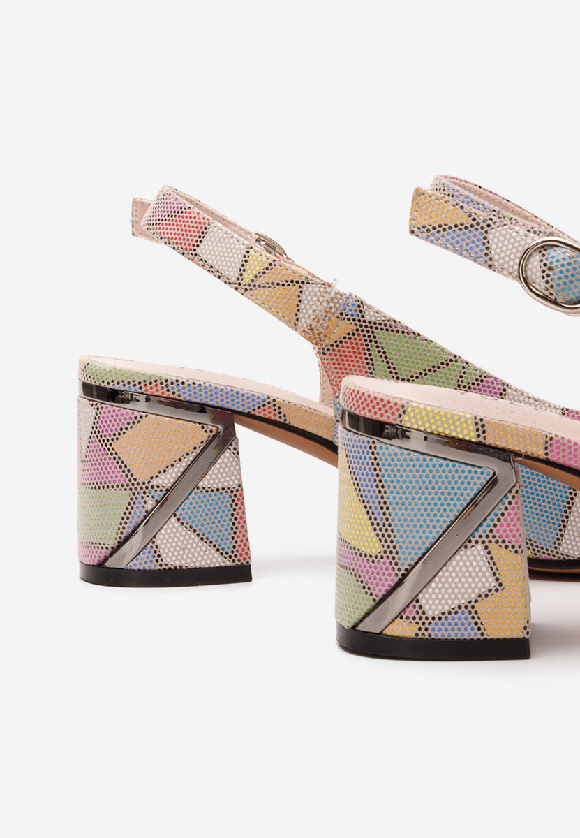 Chaussures slingback multicolores Kyanna