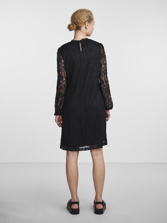 Pieces PCOLLINE LS LACE DRESS NOOS Sort