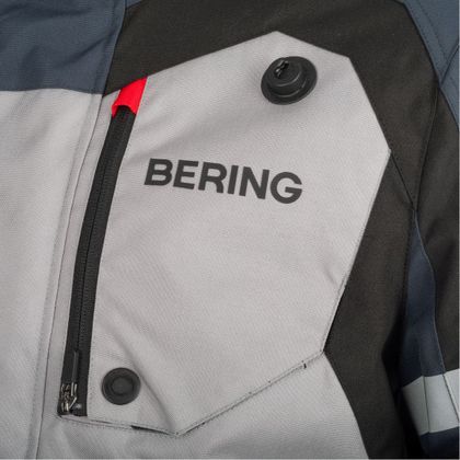 Veste Bering HALIFAX - Noir / Gris