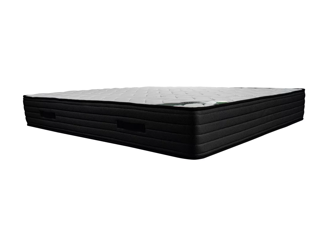 Matelas 180 x 200 cm mousse et coutil bambou ép.25cm - BERENDI de NATUREA