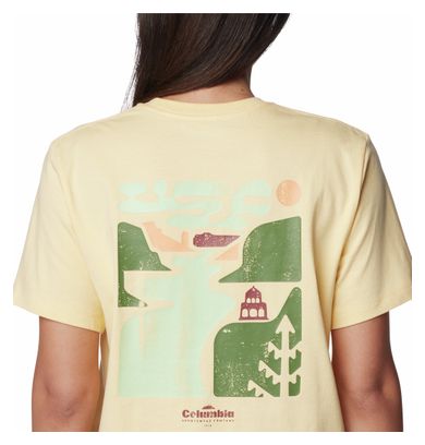 T-Shirt Femme Columbia Boundless Beauty Beige