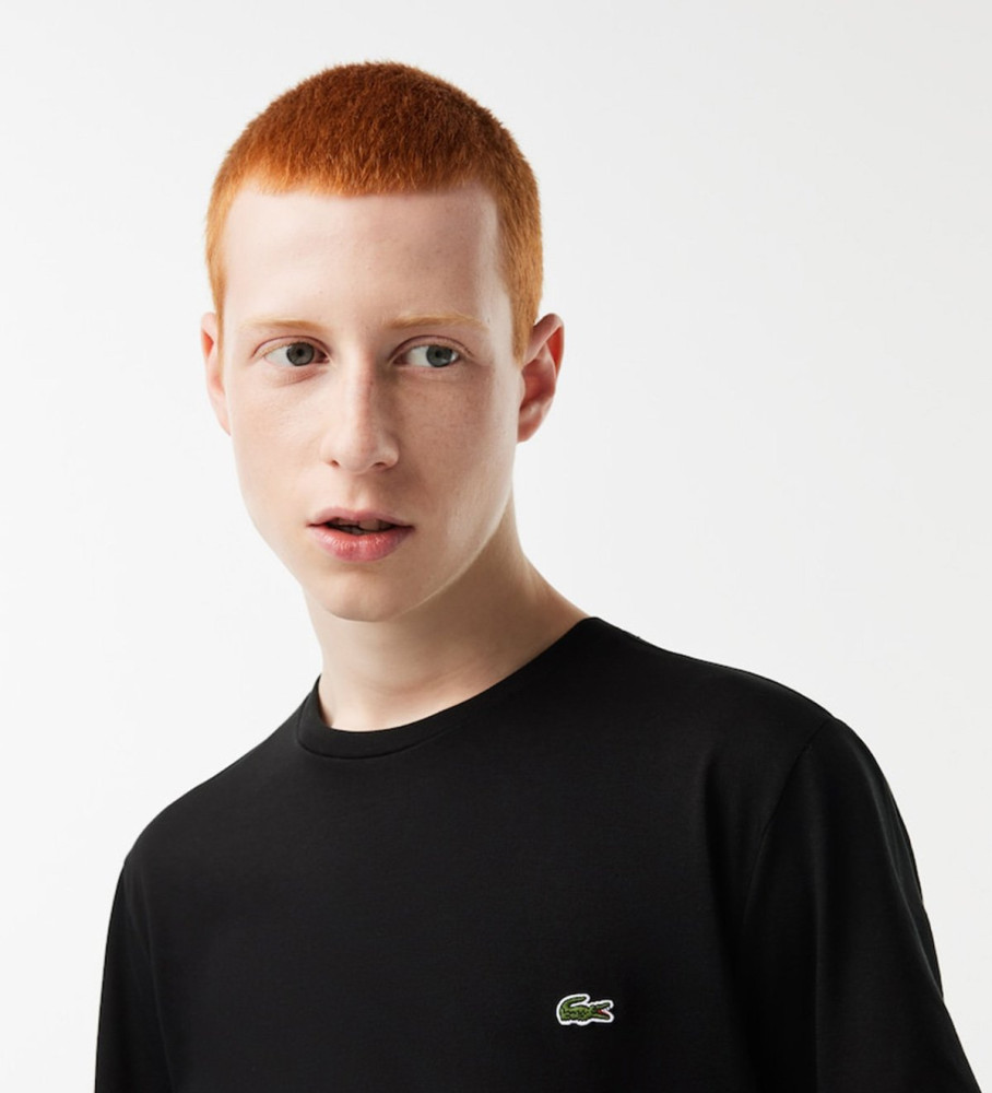 Camiseta Lacoste Pima preta