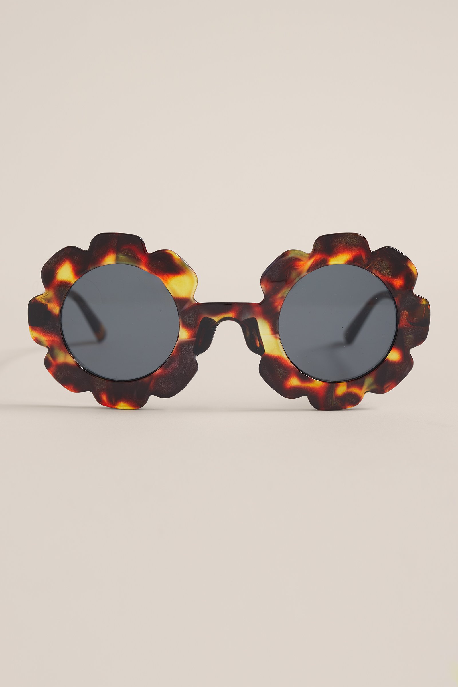 Meisjes zonnebril WE Fashion Bruin