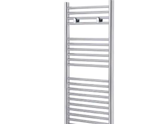 Ace H.K.rad 1200x500 - KROM - Håndklæderadiator Helt runde rør