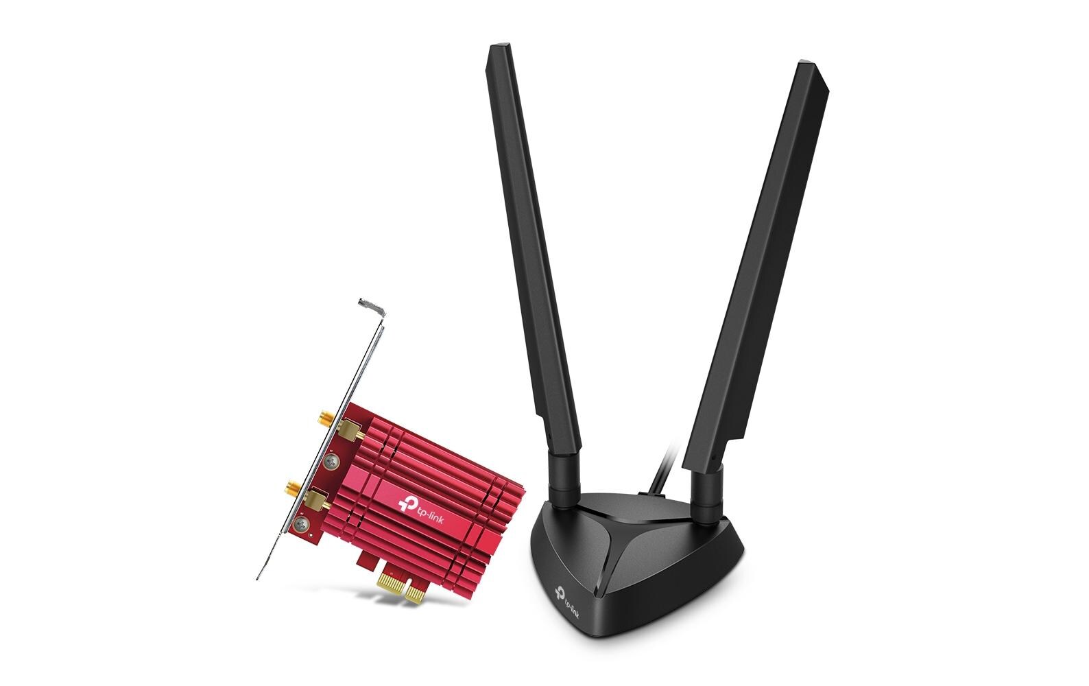 WLAN-AX PCIe Adapter Archer TXE75EAXE5400 Wi-Fi 6E Bluetooth 5.2 PCIe Adapter