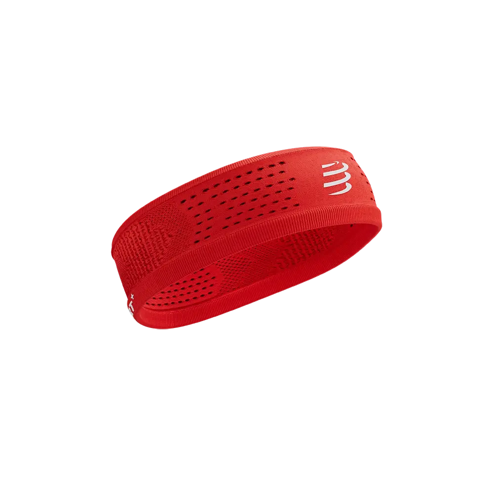 Compressport Thin Headband On/Off Rood/Wit