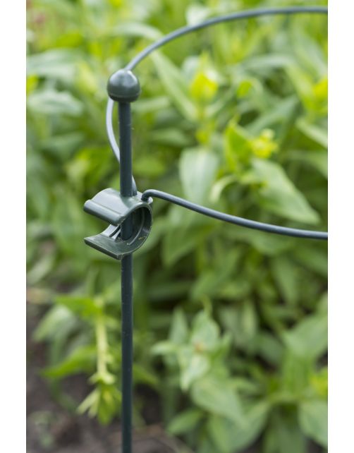 Nature Plantstok Ø8mm Met Verstelbare Clip Groen - Klim-En Geleide Artikel