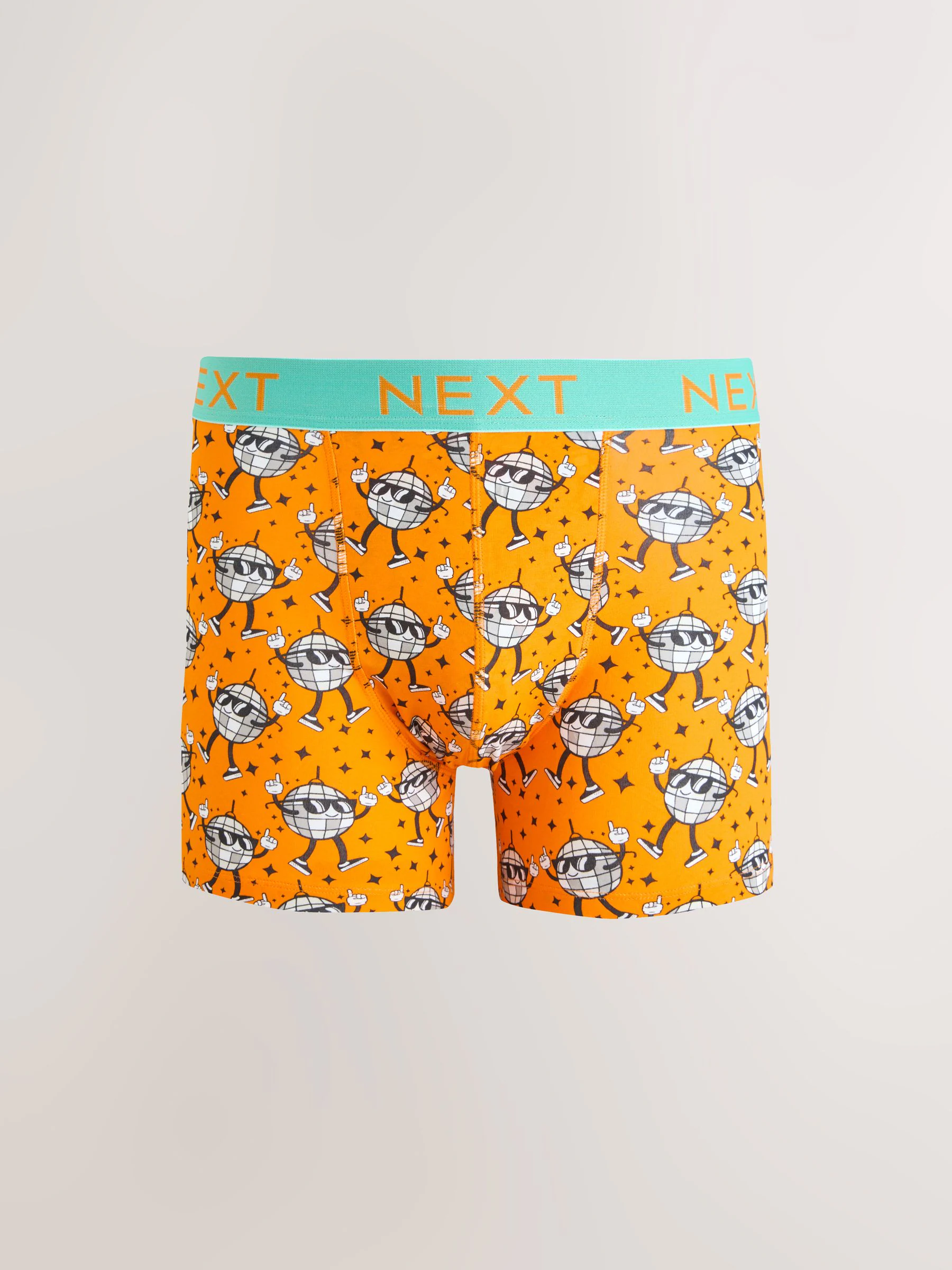 Heldere Disco Karakter - Verpakking van 8 - Boxershorts
