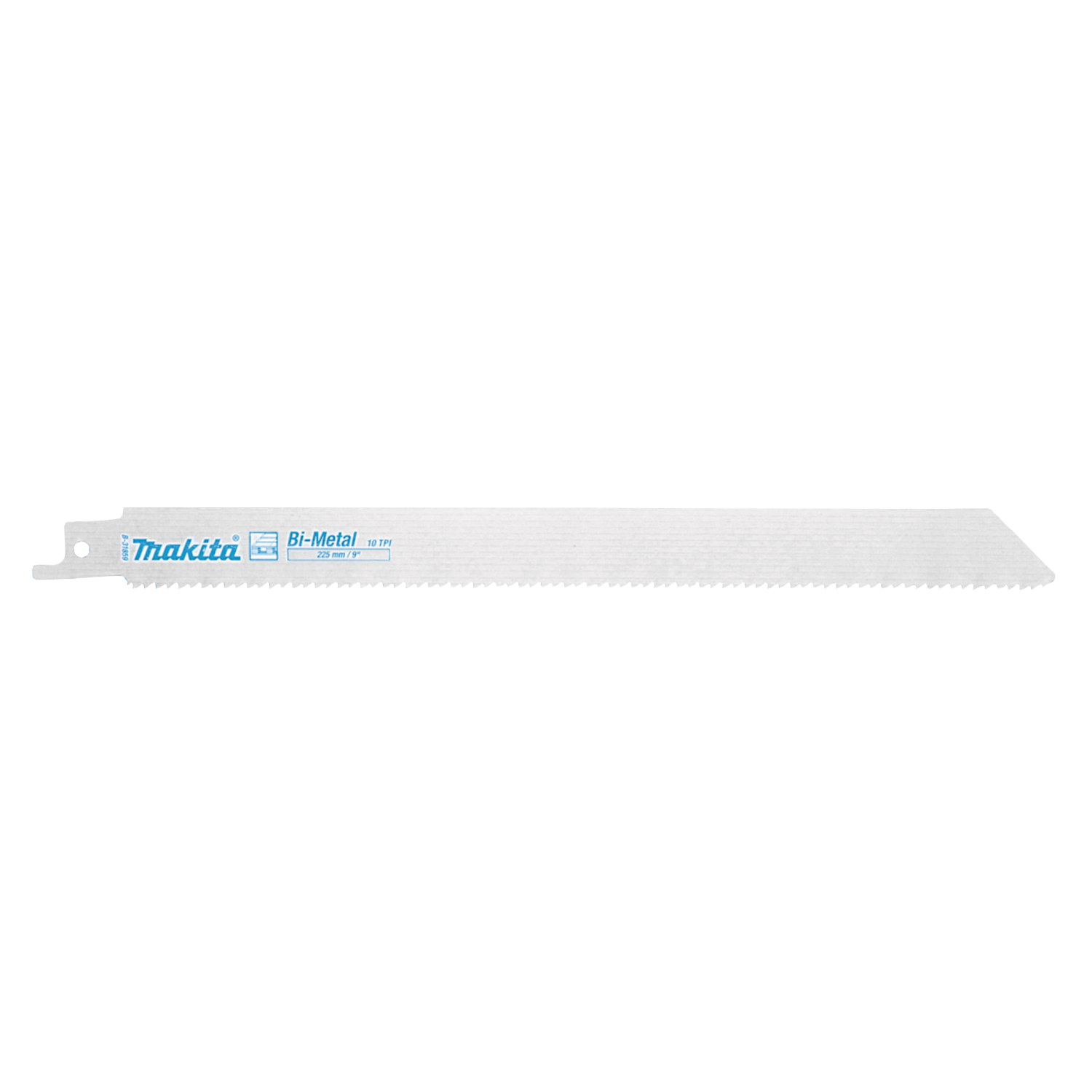 Makita B-31859 Reciprozaagblad - 207 x 2,54mm - Metaal/Hout met spijkers (5st)