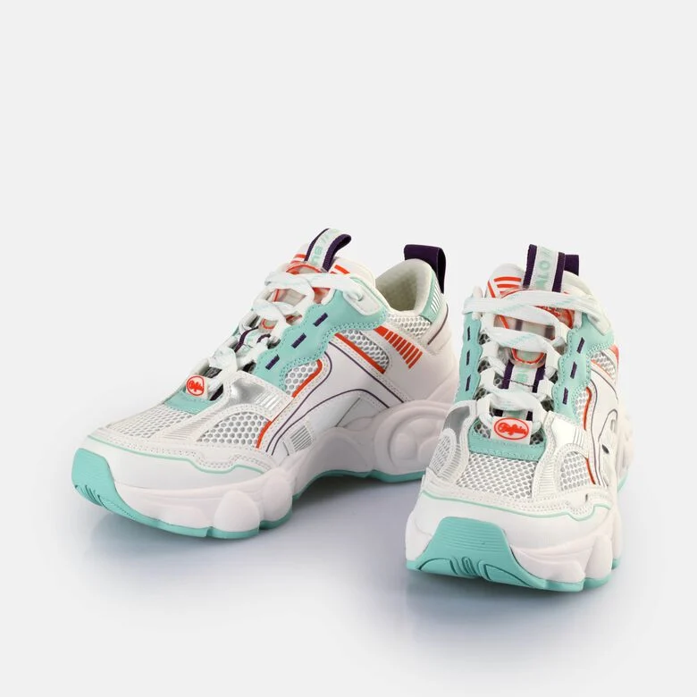 CLD Run Jog Baskets basses véganes, blancmenthecorail