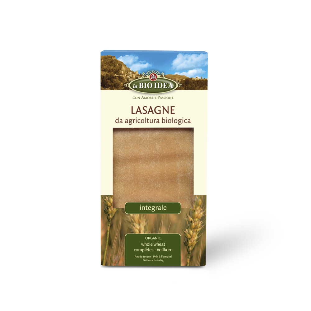 6x La Bio Idea Lasagna Volkoren Bio 250 gr