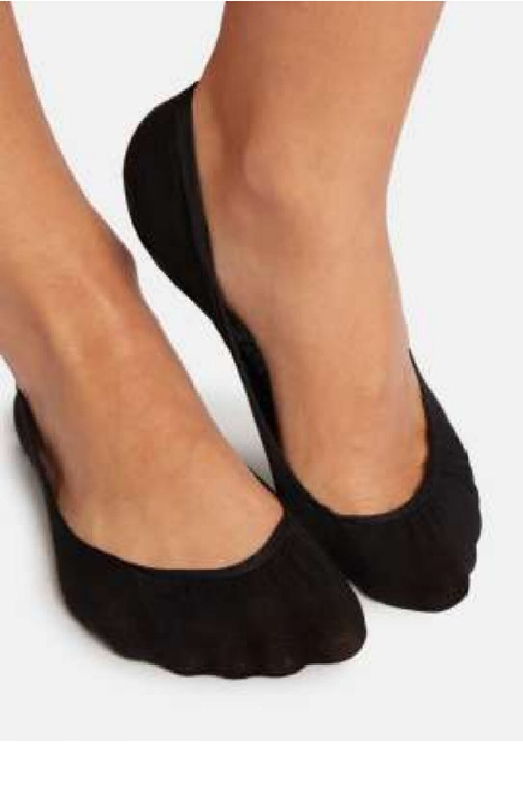 Wolford Cotton Footsies Socks black