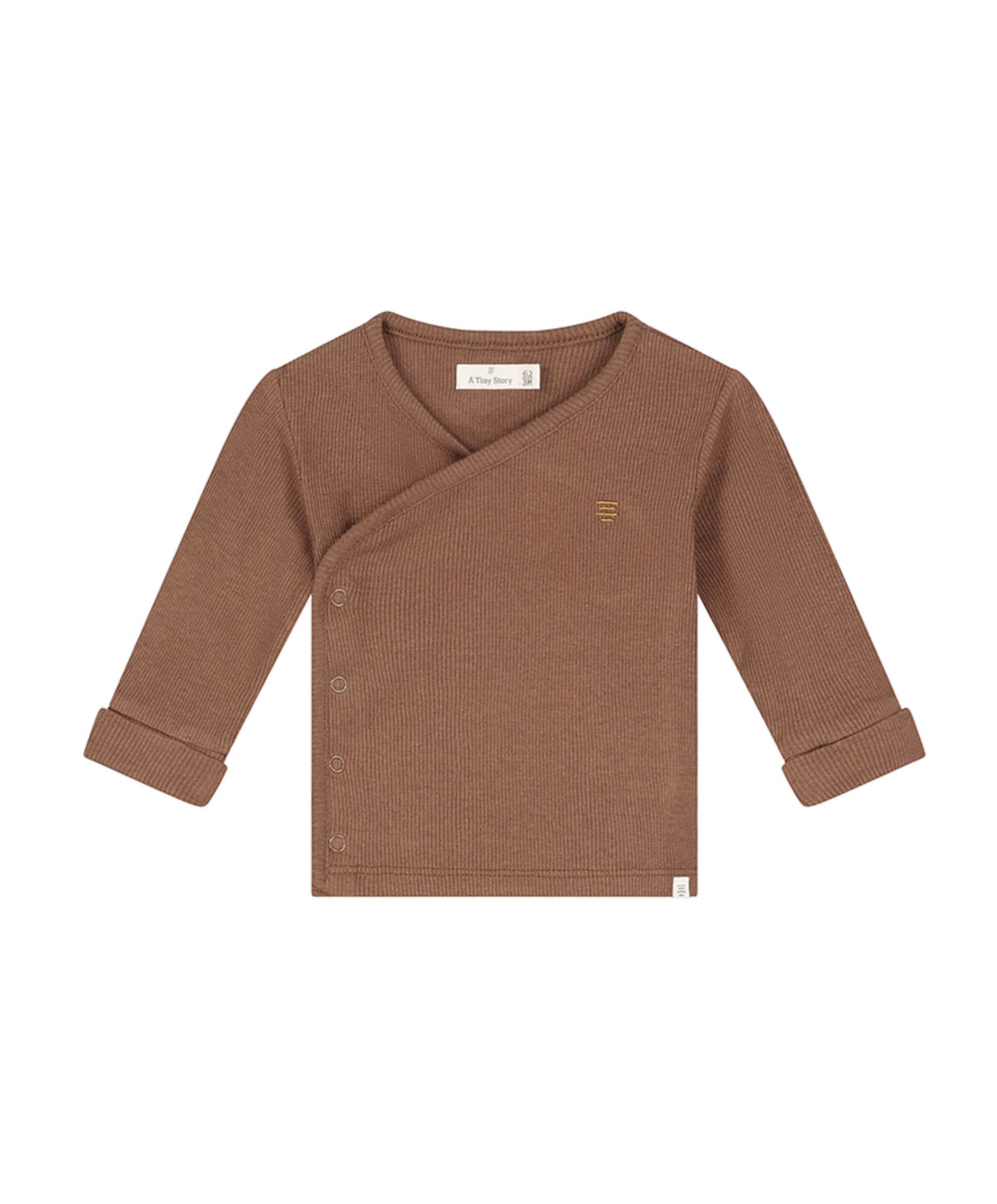 A Tiny Story Jongens longsleeve bruin